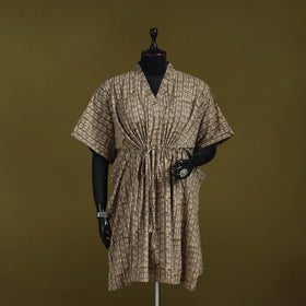 Natural dyed hand akola cotton medium kaftan 83