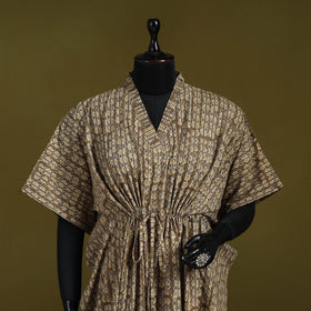 Natural dyed hand akola cotton medium kaftan 83