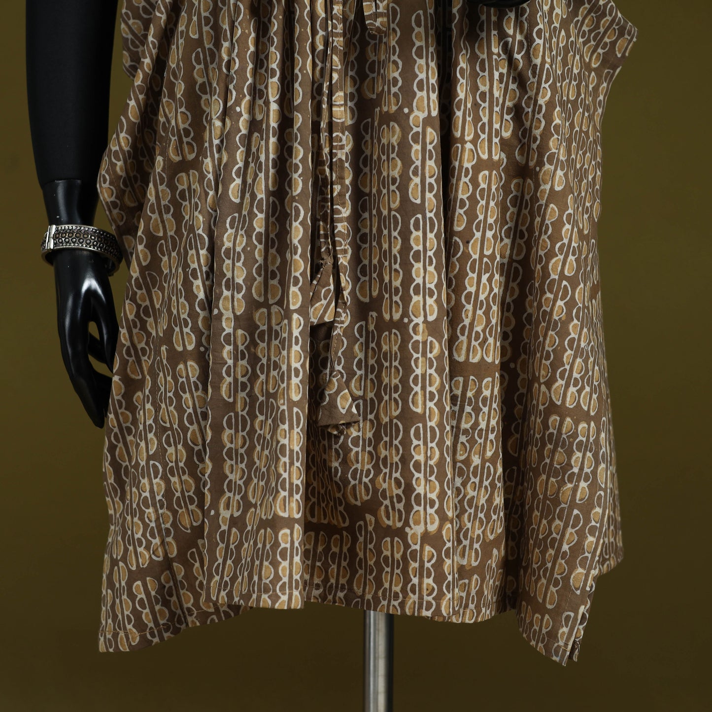 Natural dyed hand akola cotton medium kaftan 83