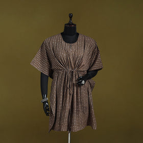 Natural dyed hand akola cotton medium kaftan 85