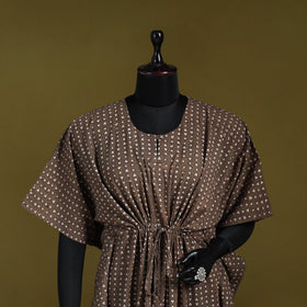 Natural dyed hand akola cotton medium kaftan 85