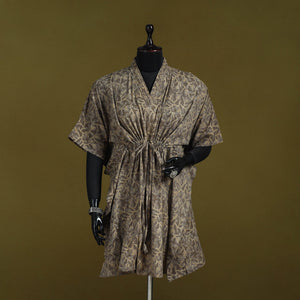 Natural dyed hand akola cotton medium kaftan 90