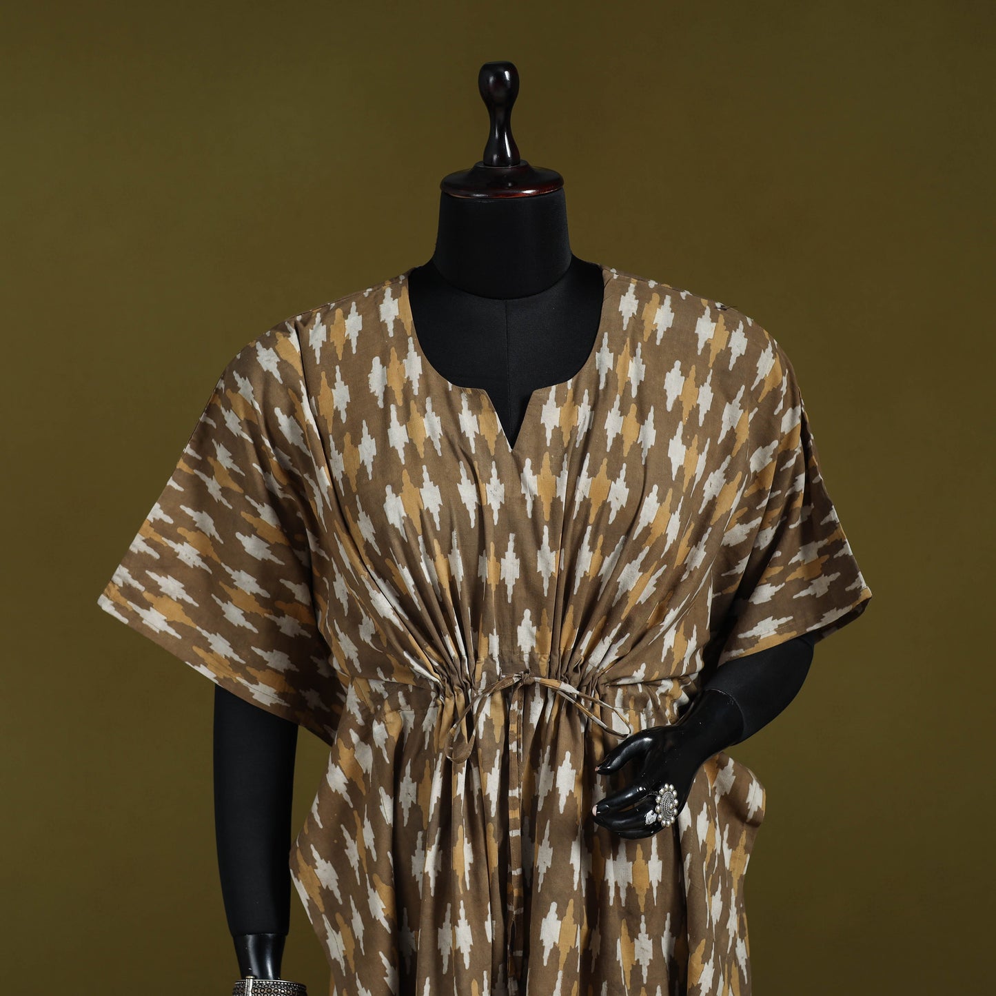 Natural dyed hand akola cotton medium kaftan 98