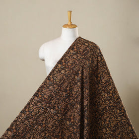 Natural dyed hand cotton pedana kalamkari fabric 09