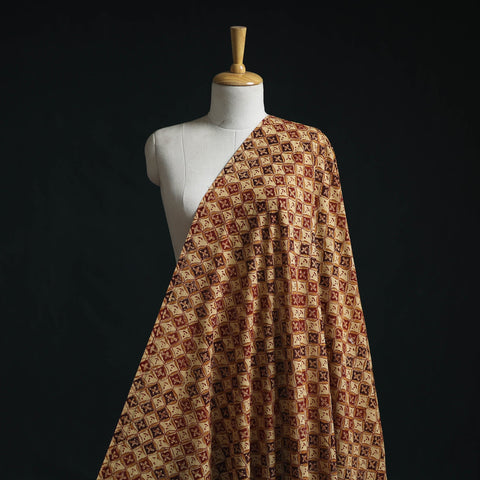 Natural dyed hand block print pure mul cotton pedana