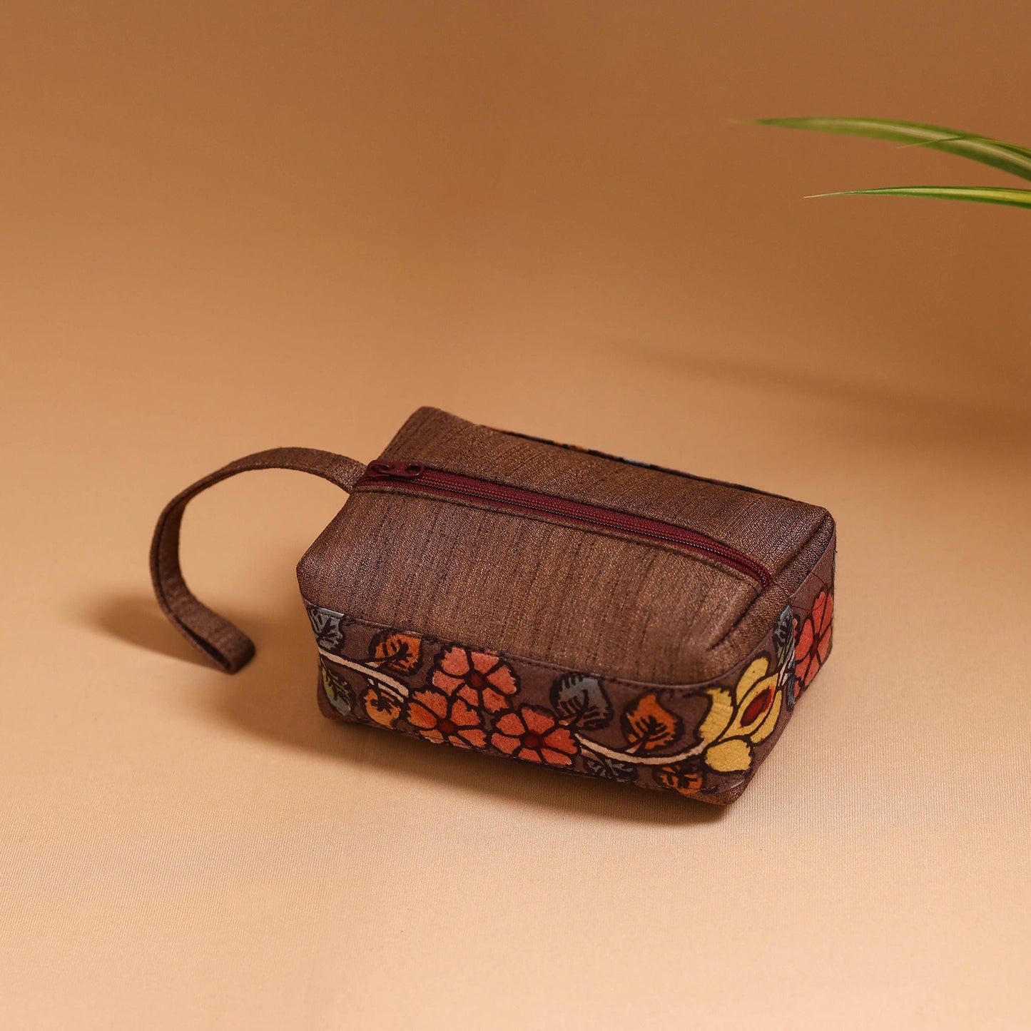 Natural dyed handpainted kalamkari multipurpose