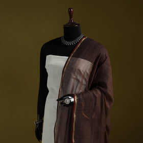 Natural dyed kota doria cotton hand block bagh print