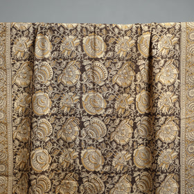 Natural dyed pedana kalamkari printed handloom cotton towel