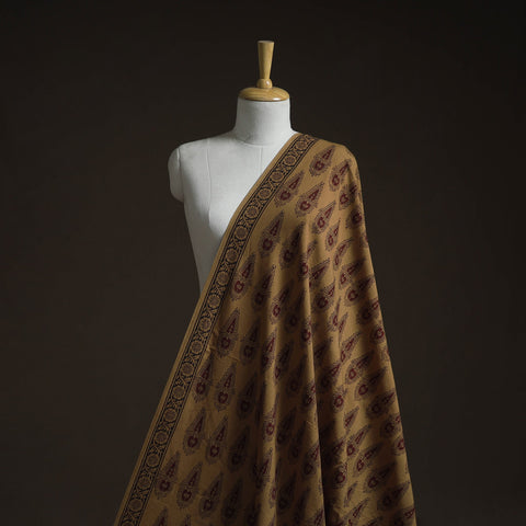 Natural dyed pure cotton hand block bagh print fabric 01