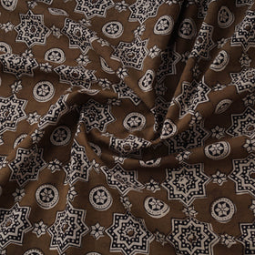 Natural dyed pure cotton hand block bagh print fabric 06
