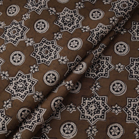 Natural dyed pure cotton hand block bagh print fabric 06