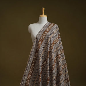 Natural dyed pure cotton hand block bagh print fabric 07