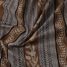 Natural dyed pure cotton hand block bagh print fabric 11