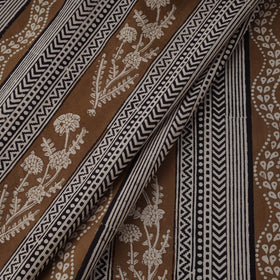 Natural dyed pure cotton hand block bagh print fabric 11