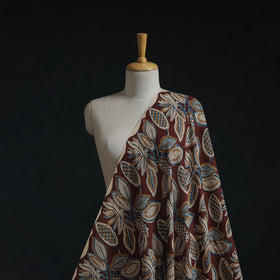Natural dyed pure mul cotton hand block kalamkari bagru