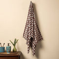 Brown - Nidubrolu Handloom Cotton Bath Towel