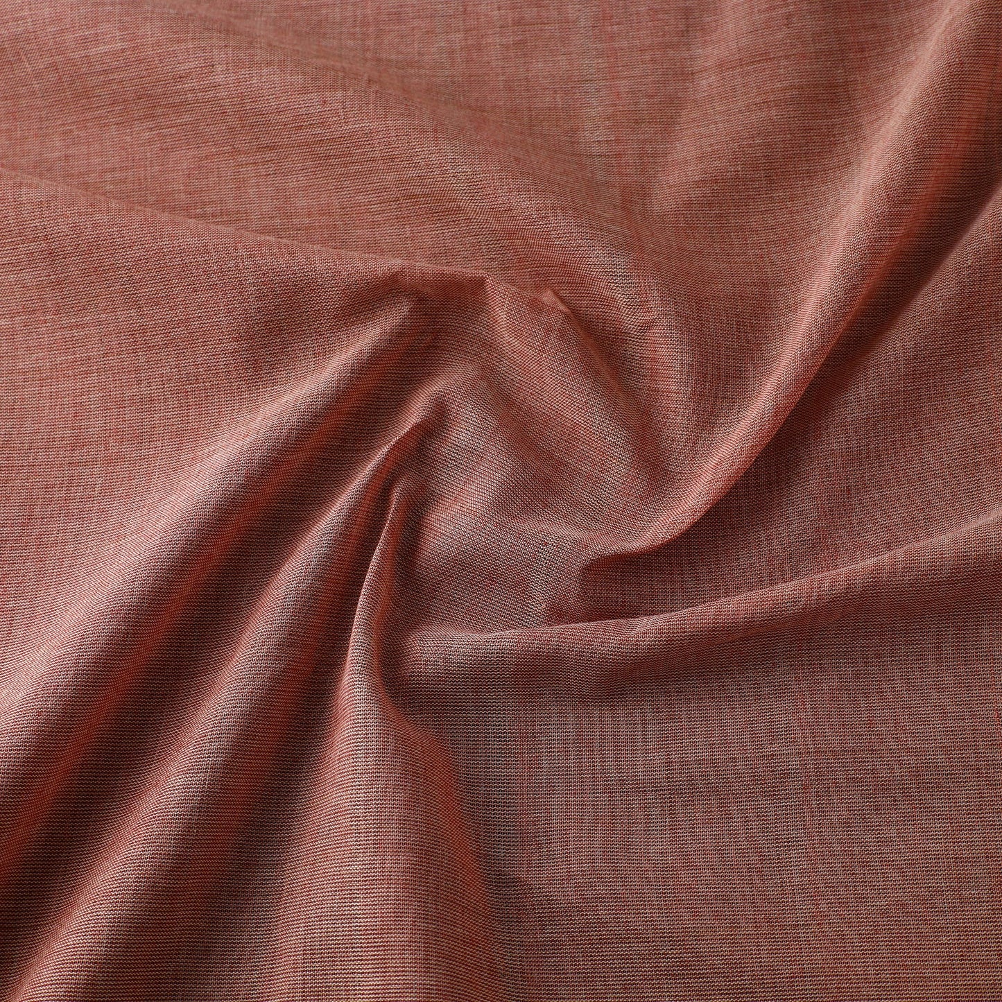  Brown Organic Cotton Madder Pomegranate Handloom Fabric
