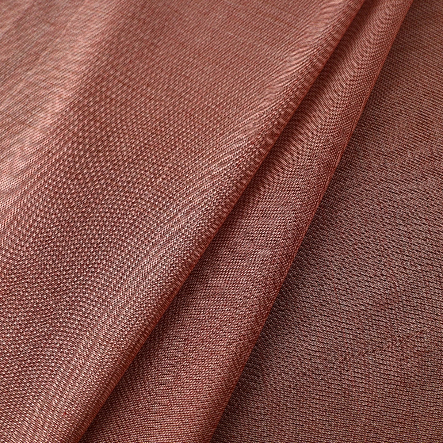 Brown Organic Cotton Madder Pomegranate Handloom Fabric