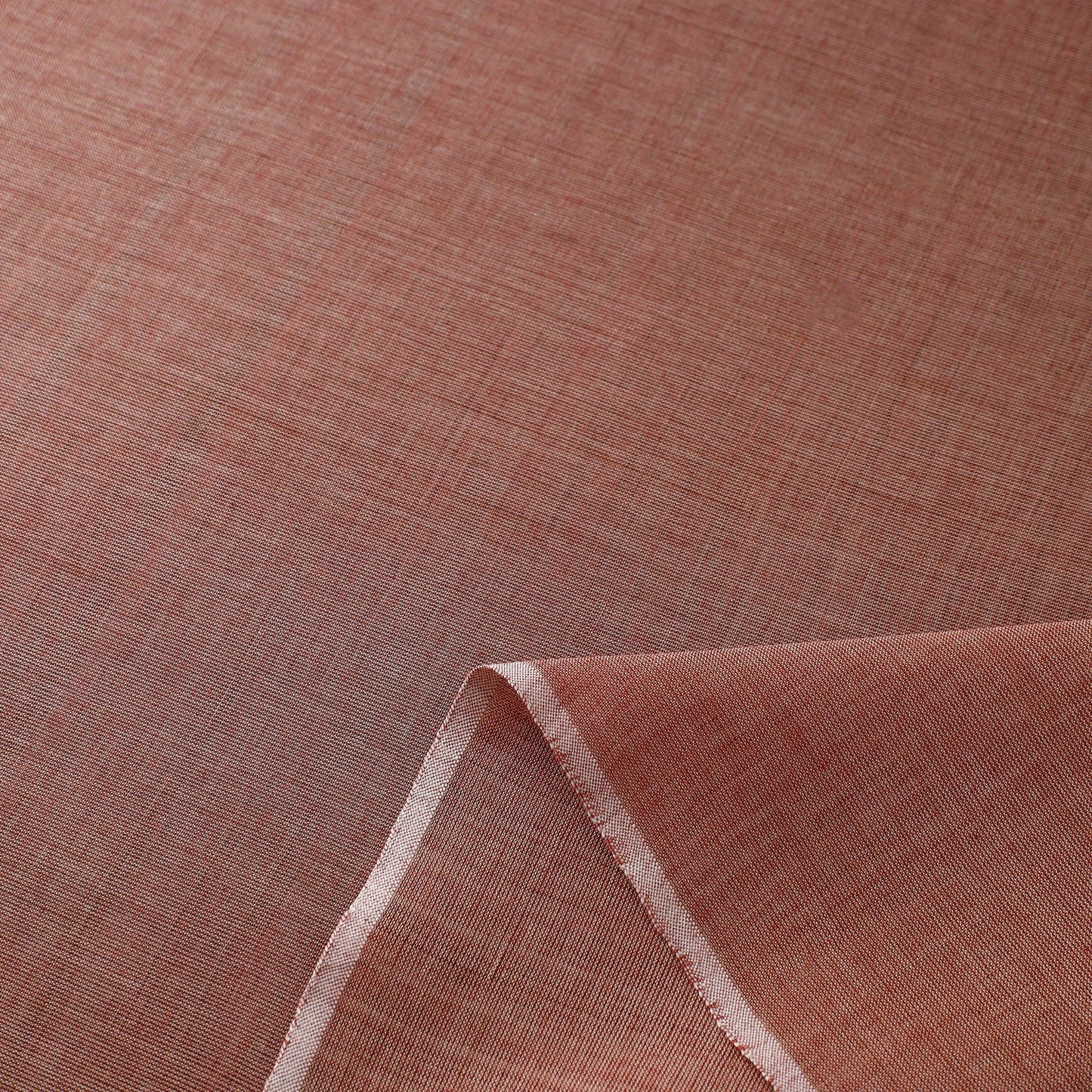  Brown Organic Cotton Madder Pomegranate Handloom Fabric