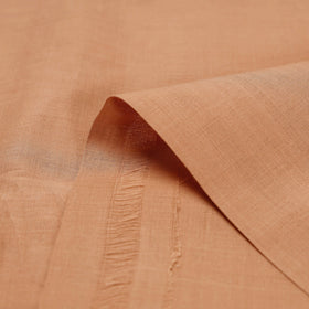 Brown Mangalgiri Handloom Cotton Fabric 