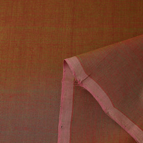 Brown Original Mangalagiri Handloom Cotton Fabric 