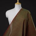 Brown Original Mangalagiri Handloom Cotton Fabric 