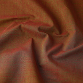 Brown Original Mangalagiri Handloom Cotton Fabric 