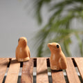  Handcrafted Ceramic Toys (Set of 2) 