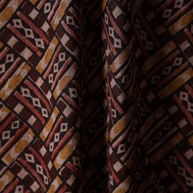 Pedana natural dyed cotton kalamkari fabric 02 - handcrafted