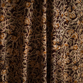 Pedana block print natural dyed cotton kalamkari fabric 12