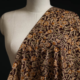 Pedana block print natural dyed cotton kalamkari fabric 12