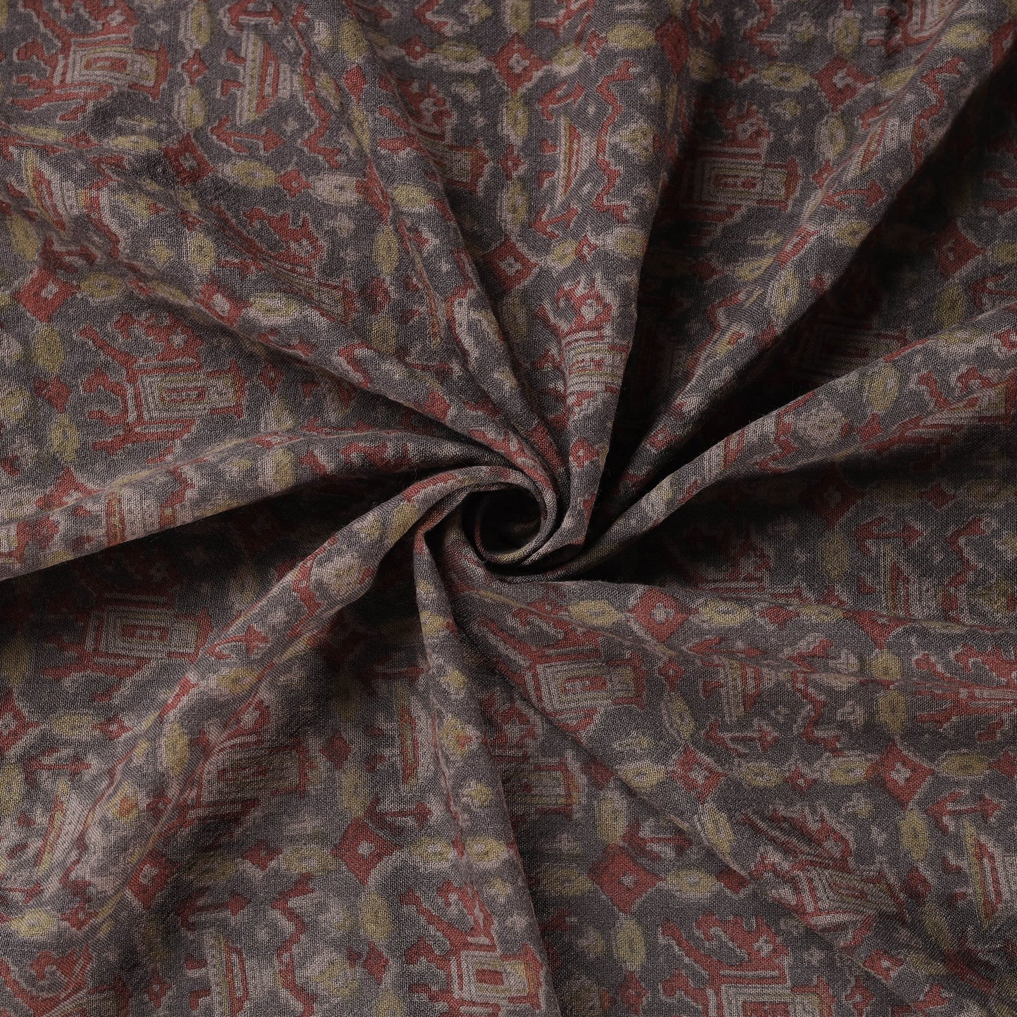 Pedana hand block print handwoven pure wool natural dyed