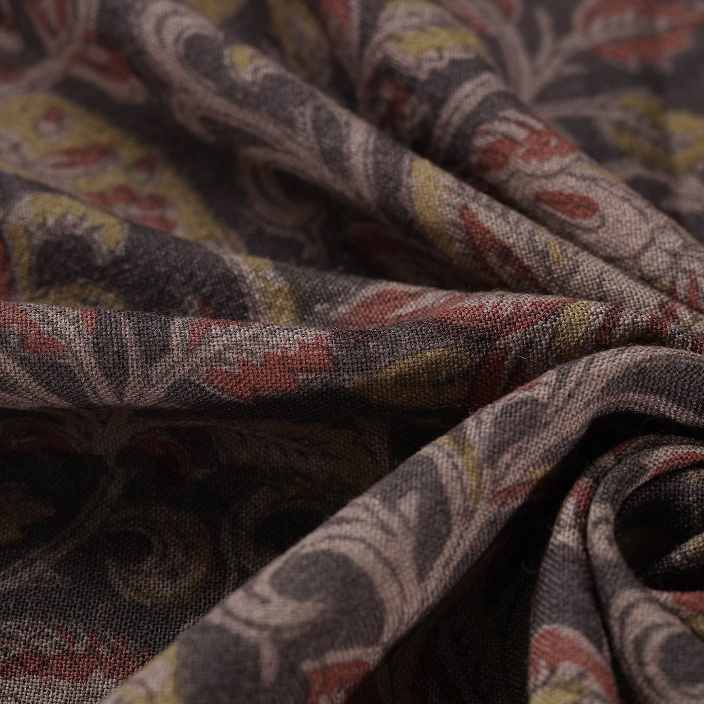 Pedana hand block print handwoven pure wool natural dyed