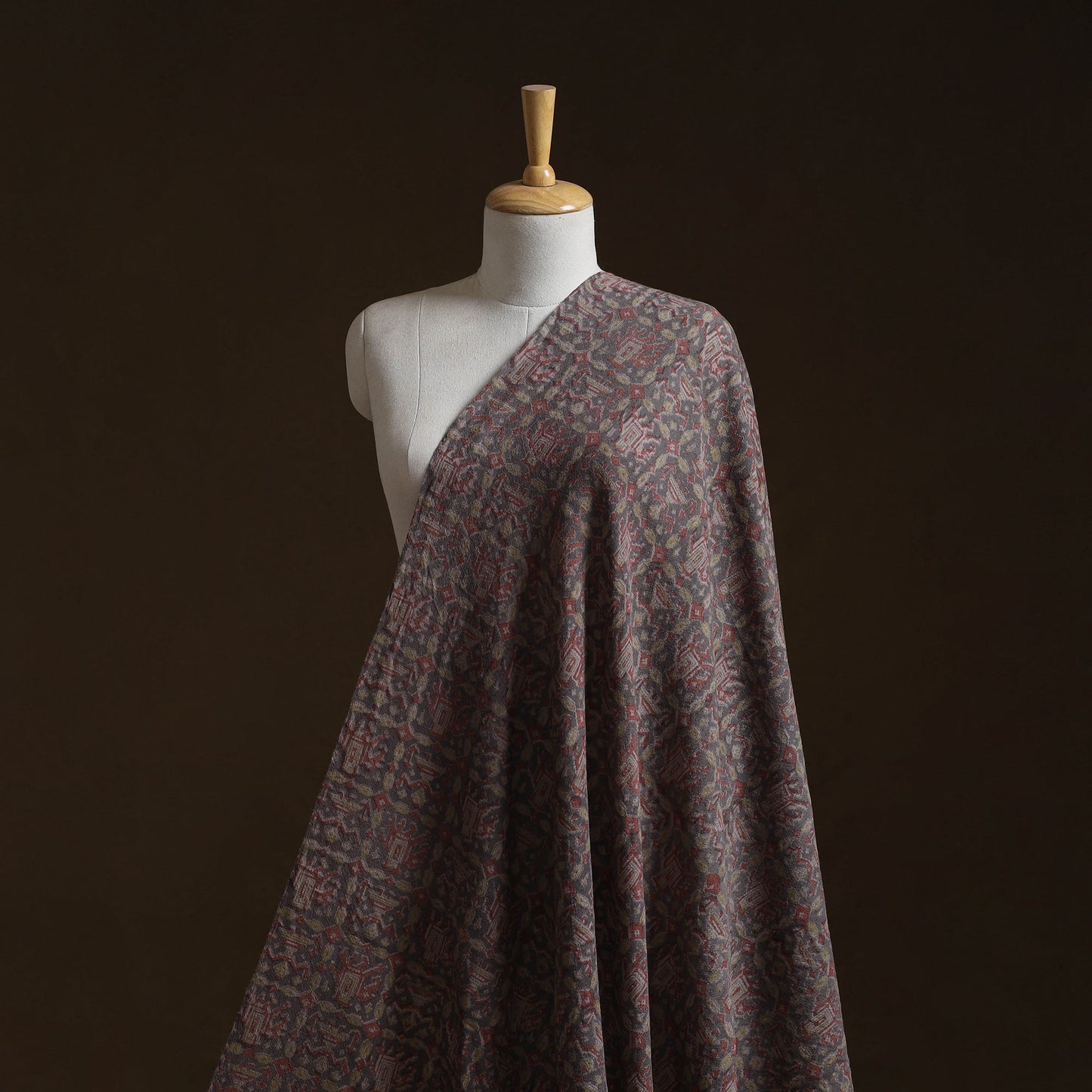 Pedana hand block print handwoven pure wool natural dyed