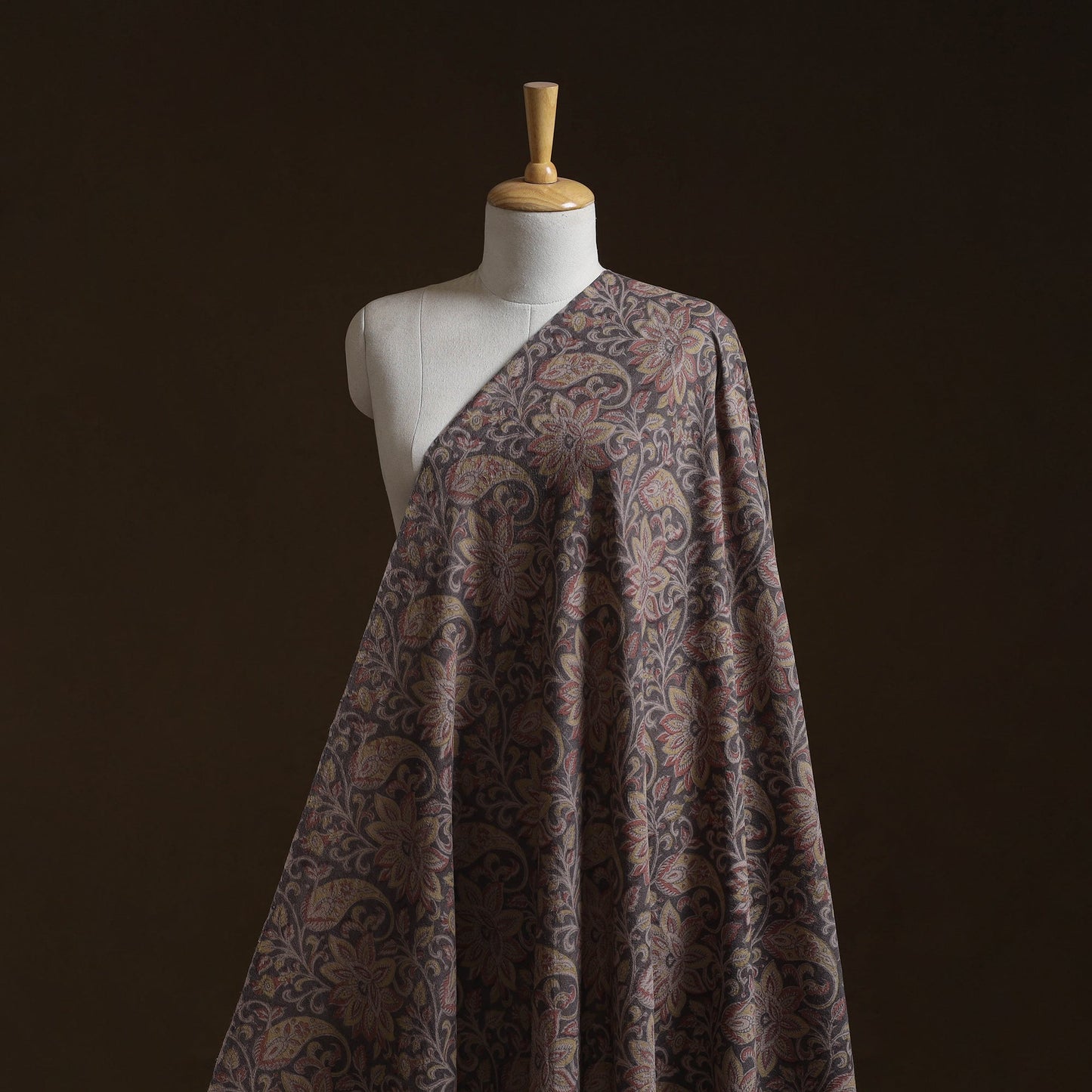 Pedana hand block print handwoven pure wool natural dyed