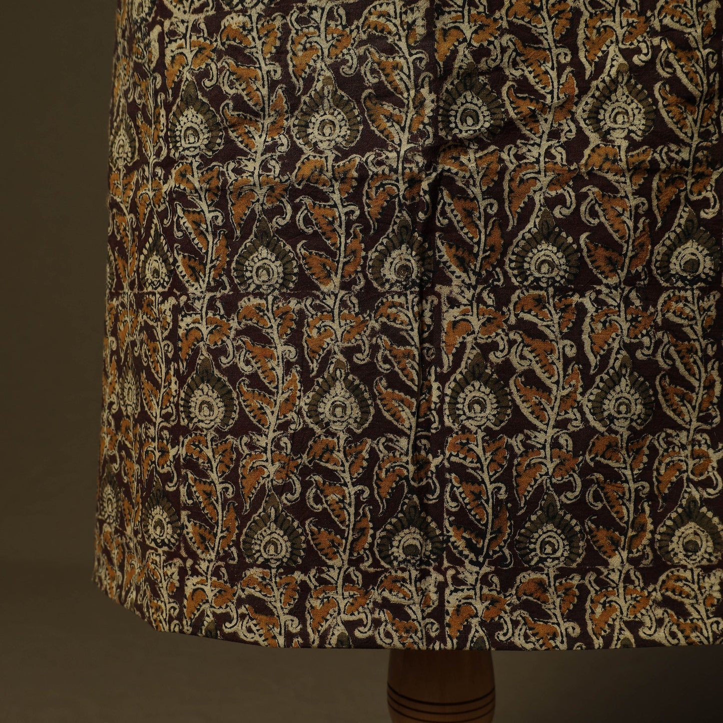 Pedana hand block print natural dyed cotton kalamkari 2pc