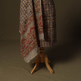 Pedana hand block print natural dyed cotton kalamkari 2pc