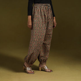 Pedana hand natural dyed cotton kalamkari afghani salwar 16