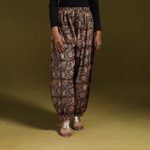 Pedana hand natural dyed cotton kalamkari afghani salwar 13