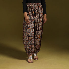 Pedana hand natural dyed cotton kalamkari afghani salwar 13