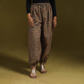 Pedana hand natural dyed cotton kalamkari afghani salwar 16