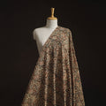 Pedana hand block print natural dyed cotton kalamkari