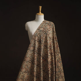 Pedana hand block print natural dyed cotton kalamkari
