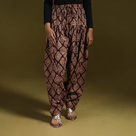 Pedana hand natural dyed cotton kalamkari salwar 01