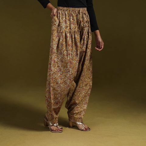 Pedana hand natural dyed cotton kalamkari salwar 06