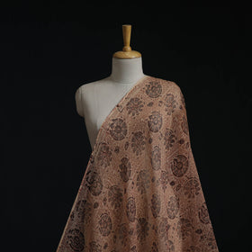 Pedana hand block print natural dyed kota doria cotton