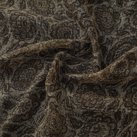 Pedana hand block print natural dyed kota doria cotton