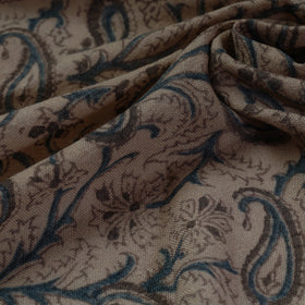  Pedana Kalamkari Block Print Handwoven Wool Fabric