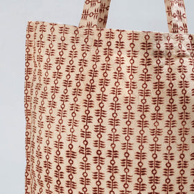  Pedana Kalamkari Block Printed Cotton Shopping Bag 