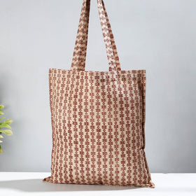  Pedana Kalamkari Block Printed Cotton Shopping Bag 